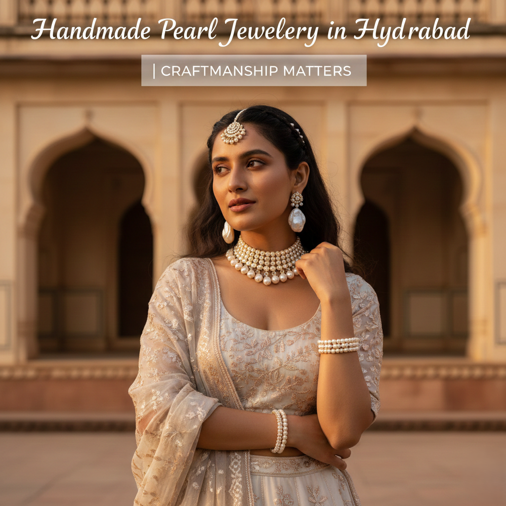 Handmade Pearl Jewellery in Hyderabad | Craftsmanship Matters