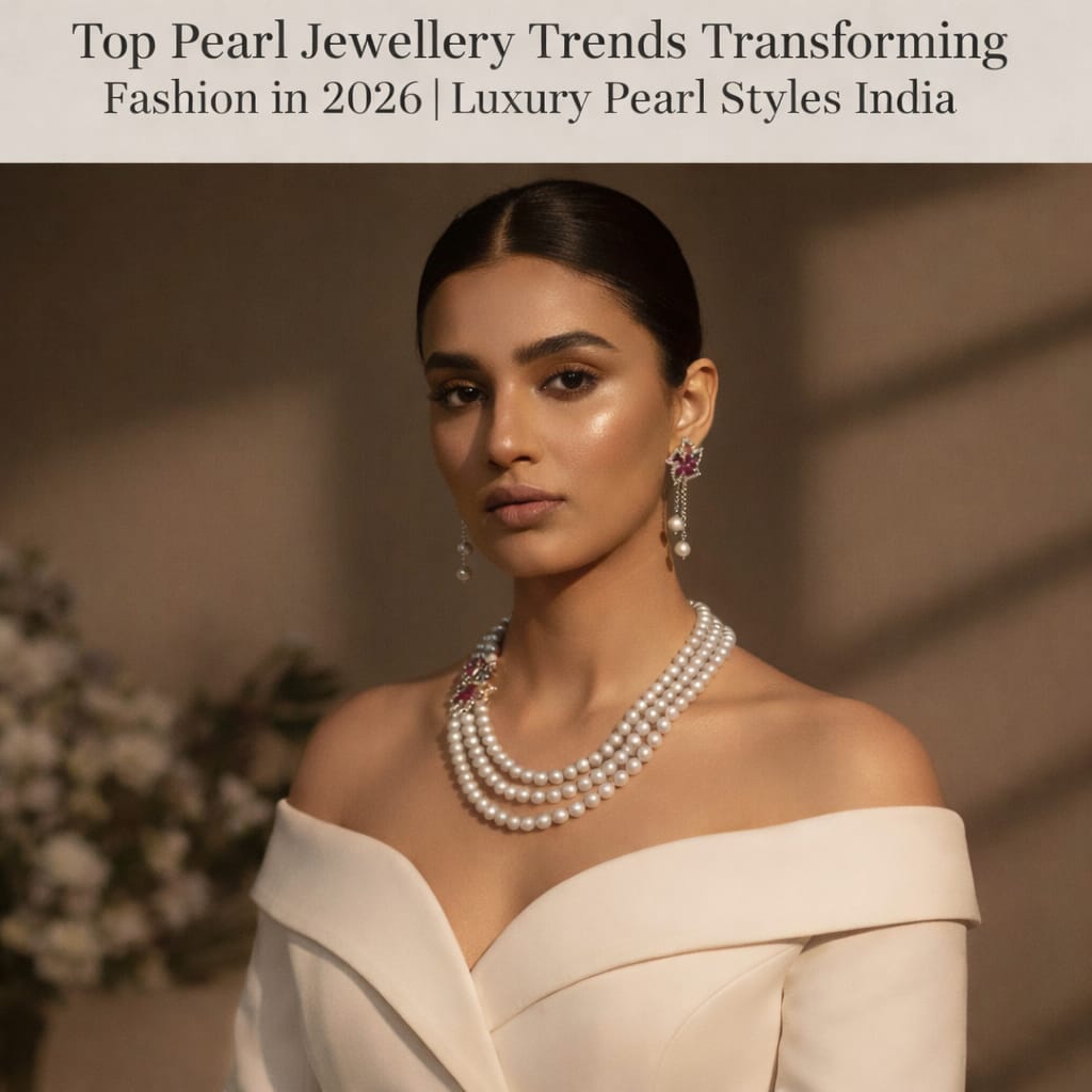 Top Pearl Jewellery Trends Transforming Fashion in 2026 | Luxury Pearl Styles India