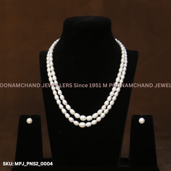 Two Line Pearl Necklace_0002